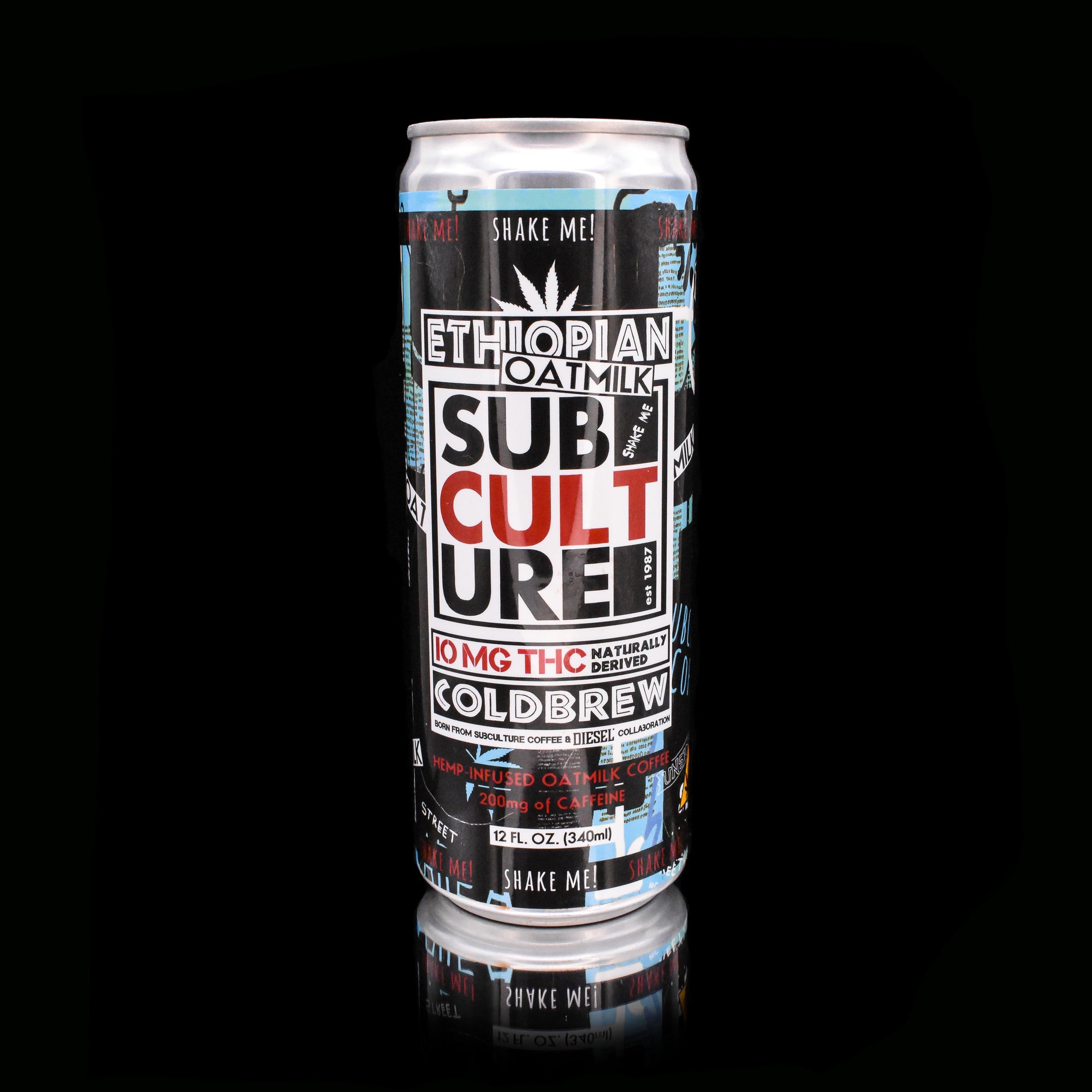 10mg THC Infused Oat Milk Latte- 12 Pack